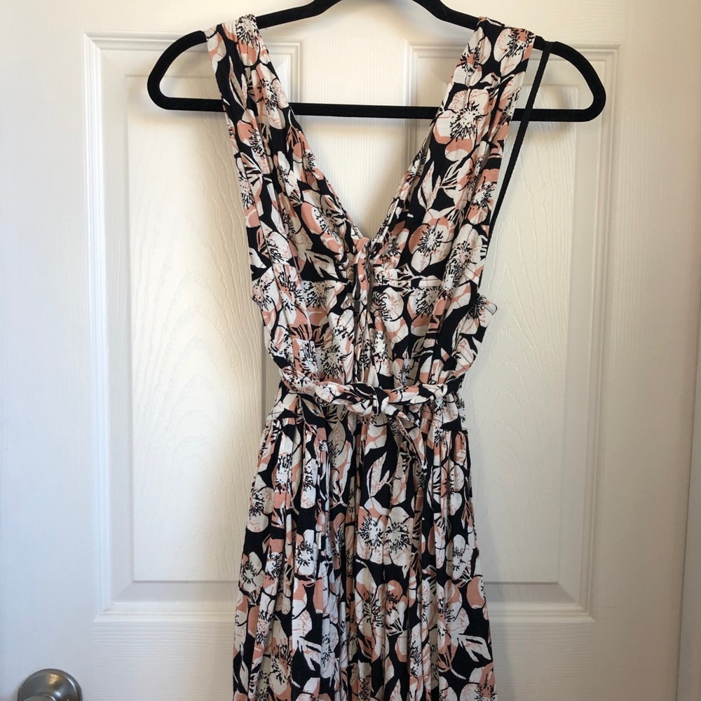 Free people halter swing dress